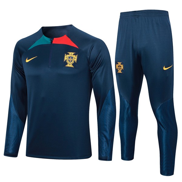 Sudadera De Training Portugal 2024 Azul